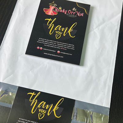 Custom Flyer Insert - MyOnlineFashionStore.com 