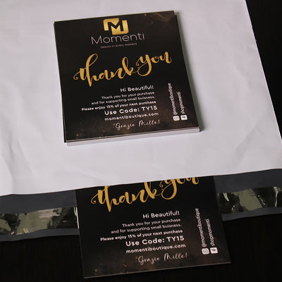 Custom Flyer Insert - MyOnlineFashionStore.com 