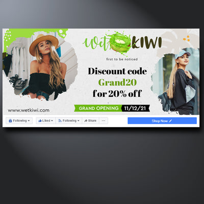 Custom Facebook Cover Design - MyOnlineFashionStore.com 