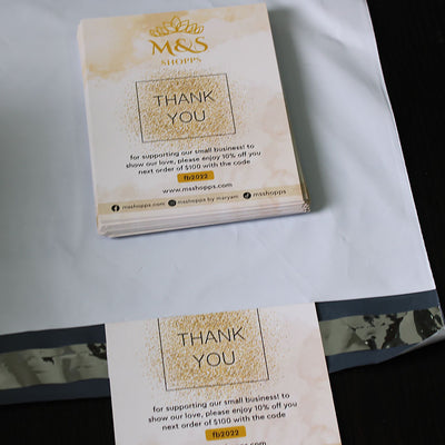 Custom Flyer Insert - MyOnlineFashionStore.com 
