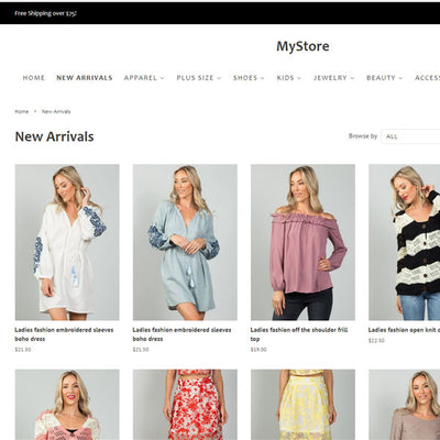 TURNKEY WEBSITE OFFER - MyOnlineFashionStore.com 